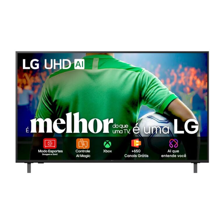 Smart TV LG 65 Polegadas 4K UA85 AI Ger8