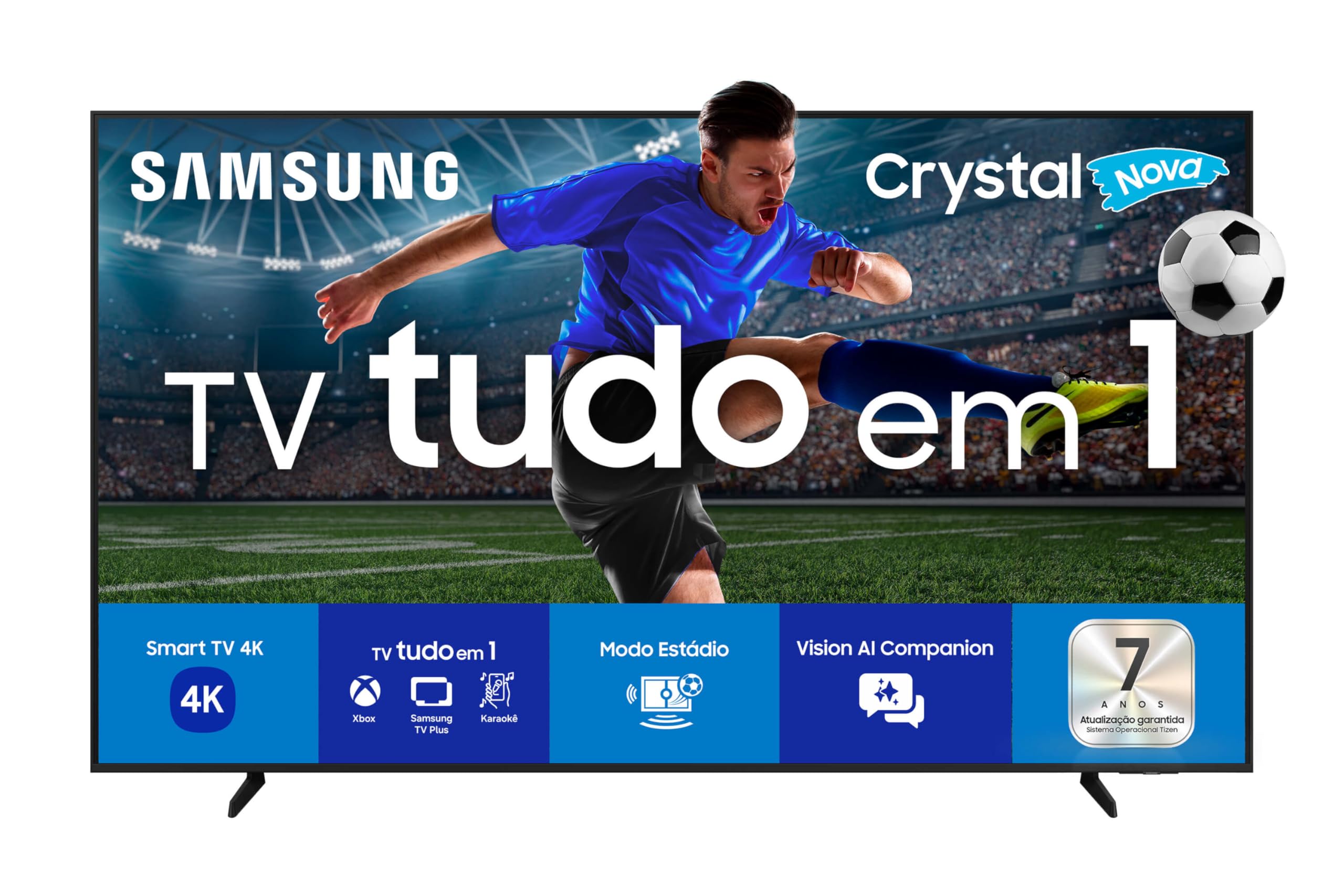 Smart TV Samsung 55 Polegadas 55U8100F Crystal 4k Bivolt