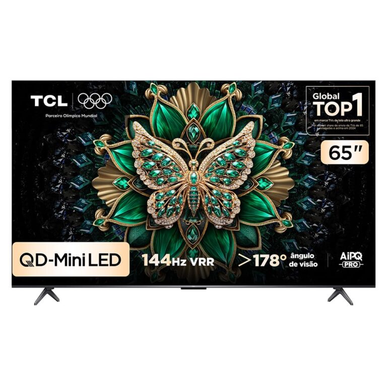 Smart TV TCL 65 Polegadas 4K C6K QLED