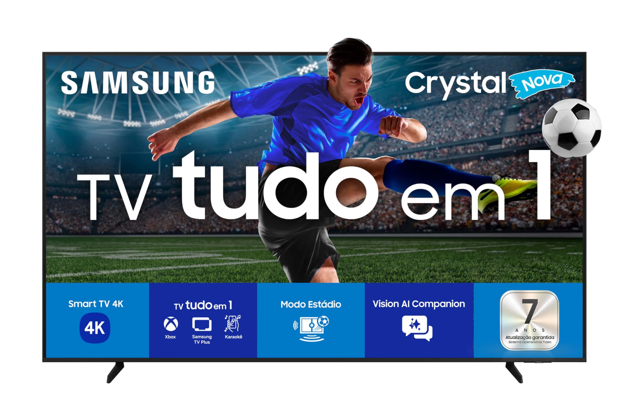 Smart TV Samsung 55 Polegadas 55U8100F Crystal 4K Bivolt