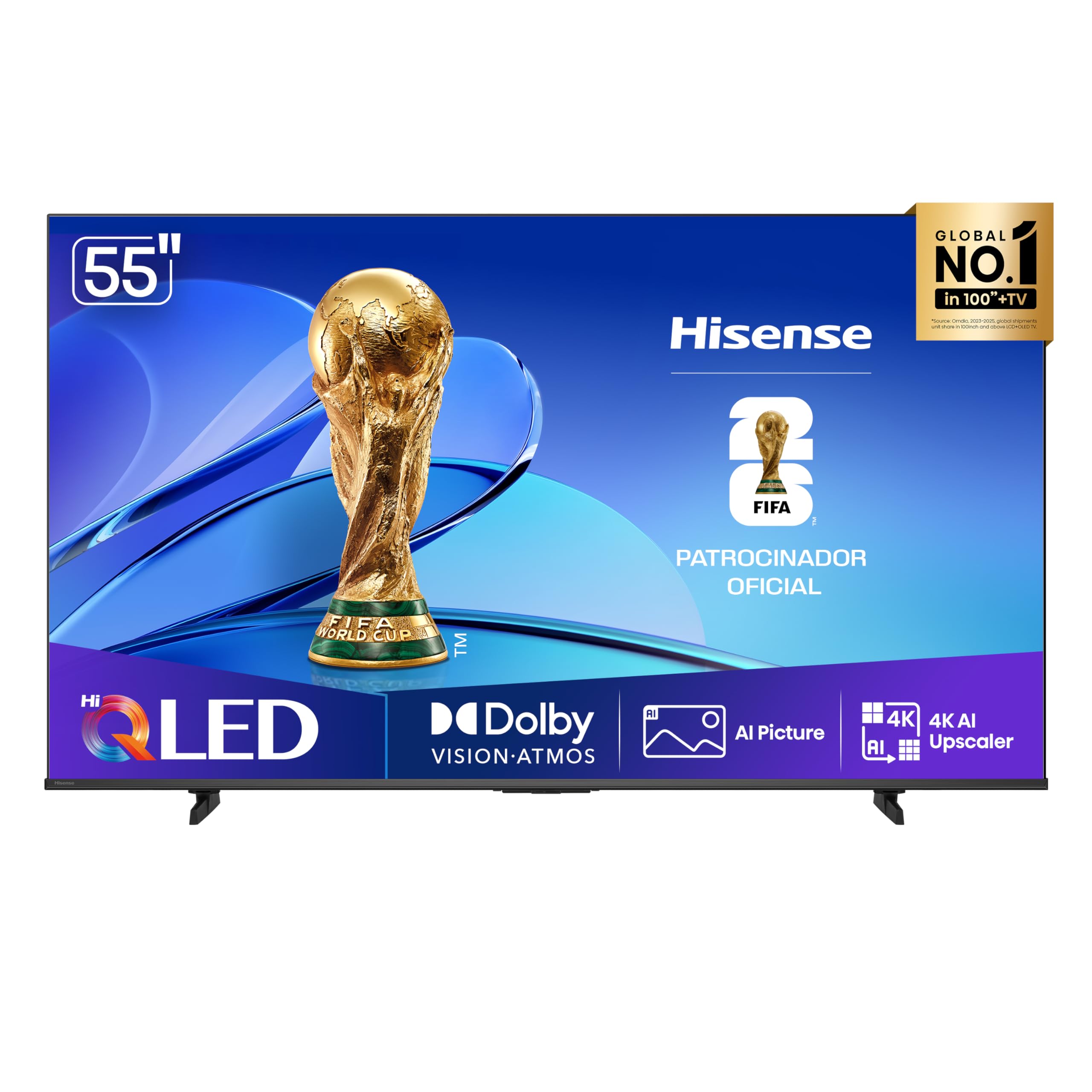 Smart TV Hisense 55 Polegadas 55Q6QV 4K Qled