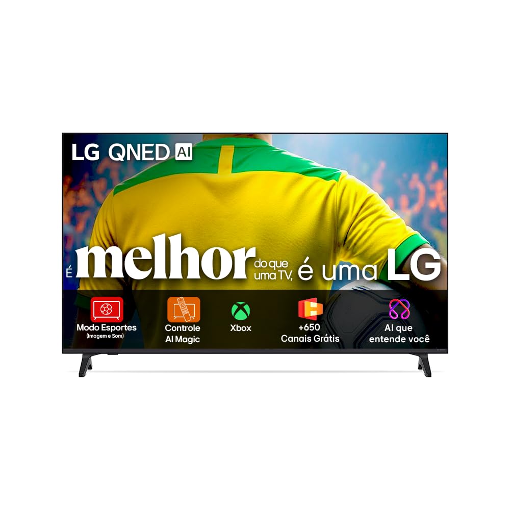 Smart TV LG 55 Polegadas QNED73 4K AI A7